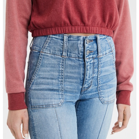 AE NE(X)T LEVEL SUPER HIGH-WAISTED JEGGING - Picture 3 of 7